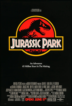 Plakat filmowy Park Jurajski