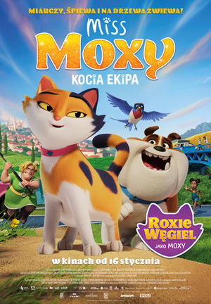 Plakat filmowy Miss Moxy. Kocia ekipa