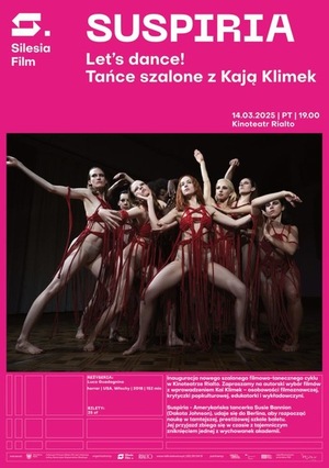 Let’s dance! Tańce szalone z Kają Klimek + pokaz filmu "Suspiria"