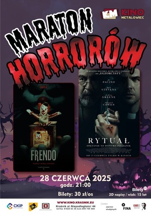 Maraton horrorów: Frendo i Rytuał