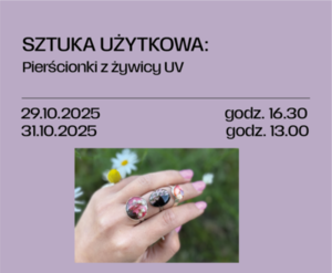 SZTUKA UŻYTKOWA: Pierścionki z żywicy