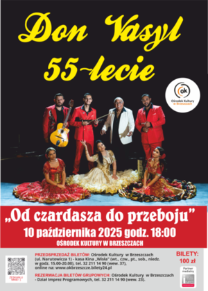 Koncert DON VASYL z zespołem 55- LECIE"