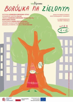 Borówka na zielonym