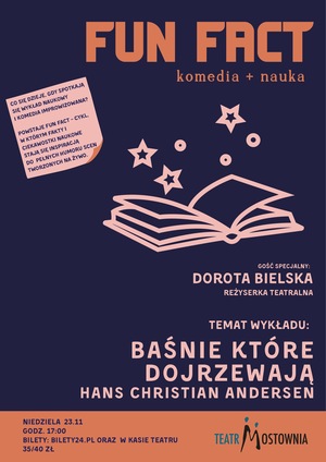 Fun Fact | Baśnie, które dojrzewają. Hans Christian Andersen | komedia + nauka