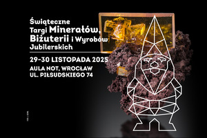 Grafika reklamowa - Świąteczne Targi Minerałów, Biżuterii i Wyrobów Jubilerskich we Wrocławiu