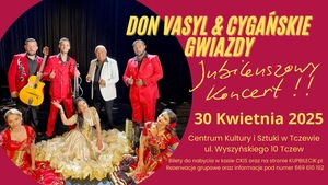 Don Vasyl i Gwiazdy Cygańskiej Pieśni – Koncert Jubileuszowy