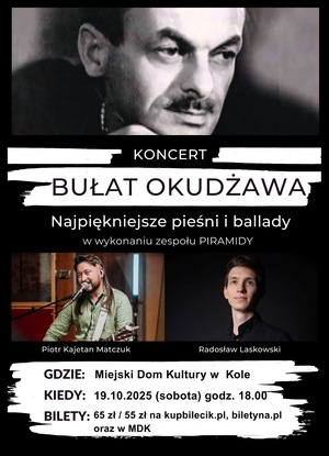 KONCERT Bułat Okudżawa -najpiękniejsze pieśni i ballady