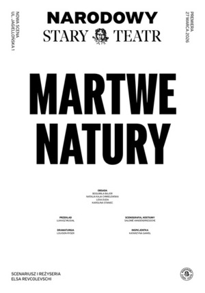 Plakat do przedstawienia