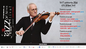 26. JAZZ Od Nowa Festival 2026 – karnet na festiwal, 14–17 października 2026, ACKiS Od Nowa w Toruniu.