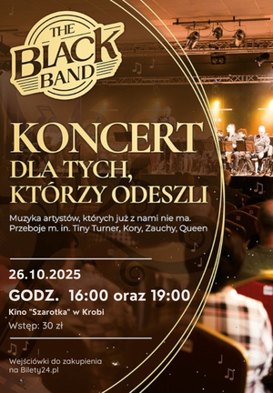 Grafika reklamowa - big band