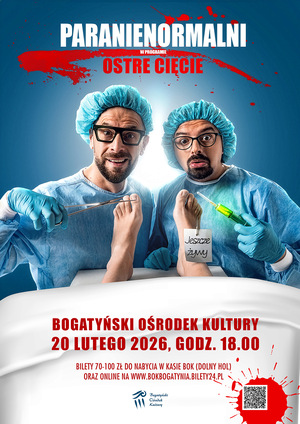 Grafika reklamowa Kabaretu Paranienormalni