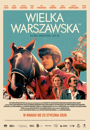 Grafika reklamowa do filmu Wielka Warszawska