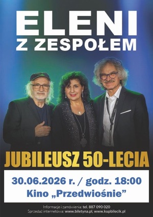 Plakat koncertu