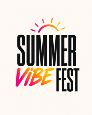 Grafika reklamowa - Summer Vibe Fest, edycja Sanok (Hotel Wiki)