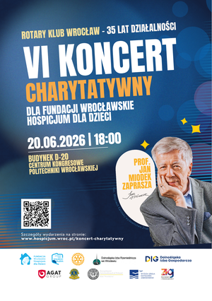 Rotary dla Fundacji Wrocławskie Hospicjum dla Dzieci – 6. Koncert Charytatywny