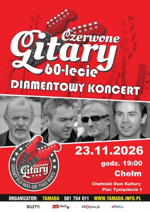 Grafika reklamowa - Czerwone Gitary