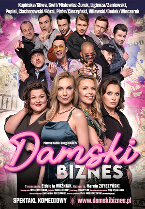 Damski biznes - plakat ze spektaklu