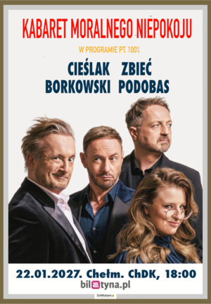 Kabaret Moralnego Niepokoju - występ w ChDK