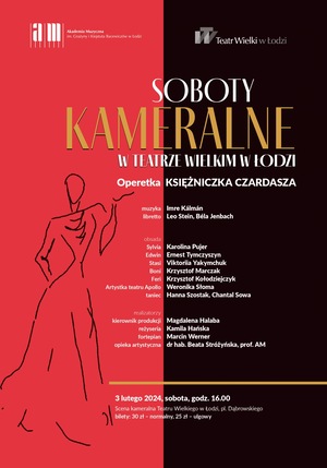 SOBOTY KAMERALNE - Koncert Akademii Muzycznej - Opera kameralna
