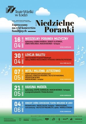 CYKL KONCERTÓW FAMILIJNYCH - LEKCJA BALETU