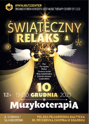 "Muzykoterapia.Świąteczny relaks"