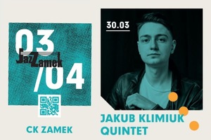 Koncert JazZamek#64 – Jakub Klimiuk Quintet