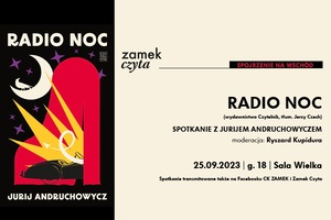 SPOJRZENIE NA WSCHÓD / „Radio Noc” – spotkanie z Jurijem Andruchowyczem 