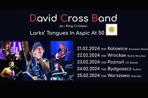 DAVID CROSS BAND trasa ,,Larks’ Toungues in Aspic at 50’’