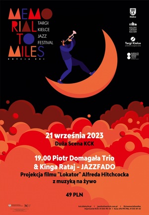 Piotr Domagała Trio & Kinga Rataj - JAZZFADO. Projekcja filmu "Lokator" Alfreda Hitchcocka