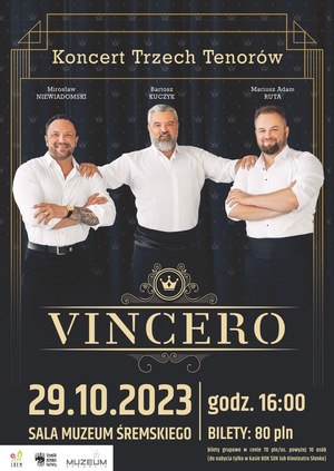Koncert Trzech Tenorów - VINCERO