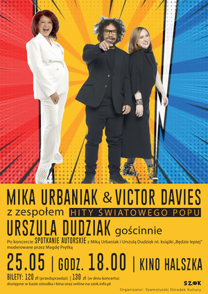 MIKA Urbaniak & Victor Davies z zespołem i URSZULA DUDZIAK gościnnie