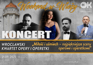 Martyna Bacik i Wrocławski Kwartet Opery i Operetki | Weekend w Wieży 