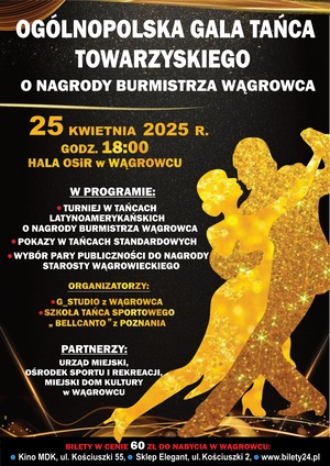 Ogólnopolska Gala Tańca Towarzyskiego 2025