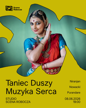 Grafika reklamowa - TANIEC DUSZY, MUZYKA SERCA // Niranjan/Nowacki/Purandare