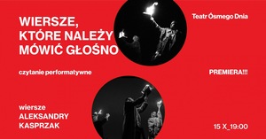 WIERSZE, KTÓRE NALEŻY MÓWIĆ GŁOŚNO –  ALEKSANDRA KASPRZAK