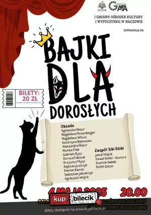 Spektakl teatralny "Bajki dla dorosłych"