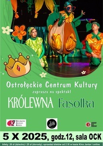 Bilety na wydarzenie - KRÓLEWNA FASOLKA 2 - Godziny dla Rodziny, Ostrołęka