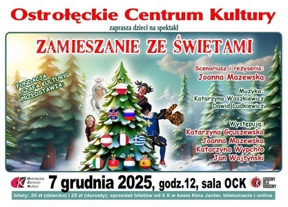 Bilety na wydarzenie - ZAMIESZANIE ZE ŚWIĘTAMI - Godziny dla Rodziny, Ostrołęka