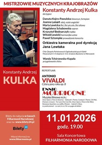 Bilety na wydarzenie - Mistrzowie Muzycznych Krajobrazów "VIVALDI-MORRICONE" , Warszawa