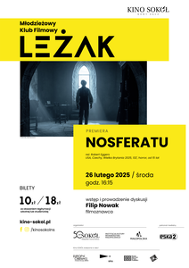 Bilety na wydarzenie - NOSFERATU - Młodzieżowy Klub Filmowy LEŻAK, Nowy Sącz