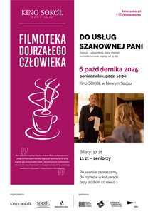 Bilety na wydarzenie - DO USŁUG SZANOWNEJ PANI - Filmoteka Dojrzałego Człowieka, Nowy Sącz