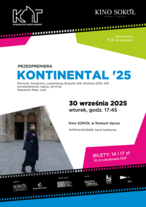 Bilety na wydarzenie - KONTINENTAL '25 - DKF KOT, Nowy Sącz
