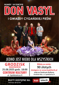 Bilety na wydarzenie - Don Vasyl i gwiazdy cygańskiej pieśni , Grodzisk Mazowiecki