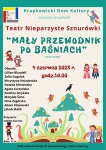 Bilety na wydarzenie - "Mały przewodnik po baśniach" -  Teatr Nieparzyste Sznurówki, Krapkowice