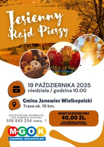 Bilety na wydarzenie - Jesienny Rajd Pieszy - Marsz Pieczonej Pyry, Janowiec Wielkopolski