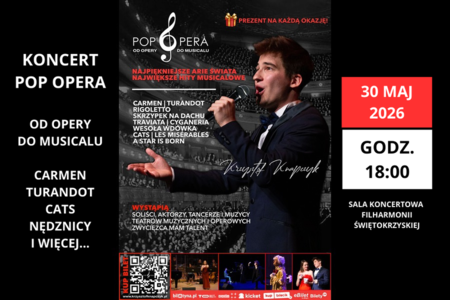 Bilety na wydarzenie - "POP OPERA" OD OPERY DO MUSICALU, Kielce