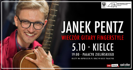 Bilety na wydarzenie - Janek Pentz – Wieczór Gitary Fingerstyle, Kielce