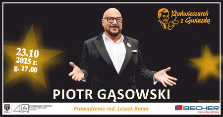 Bilety na wydarzenie - Podwieczorek z Gwiazdą – Piotr Gąsowski, Kielce