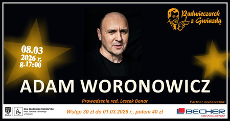 Podwieczorek z Gwiazdą – Adam Woronowicz