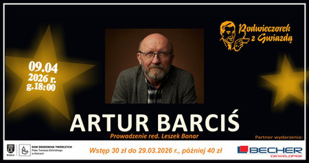 Podwieczorek z Gwiazdą – Artur Barciś